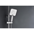 Brass Shower Faucet Body Valve Concealed Square Bath Shower Mixer For Bathroom Showering System